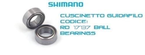 Cuscinetto per Shimano cod. RD 17137 Guidafilo Twin Power SW-B